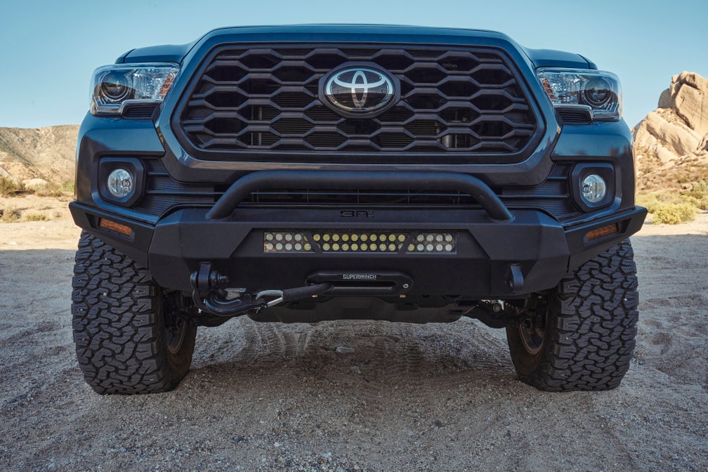 2016-2023 TOYOTA TACOMA HILINE BUMPER HIGH CLEARANCE SIDE WINGS-Offroad Scout