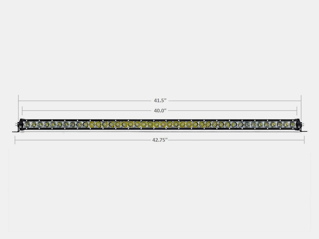 42" Slim Single Row LED Bar-Offroad Scout