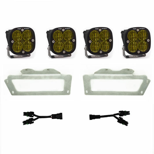 Ram 2500/3500 Fog Lights SAE Fog Pocket Kit Amber FPK 10-18 RAM 1500 09-12 Ram 2500/3500 Baja Designs-Offroad Scout