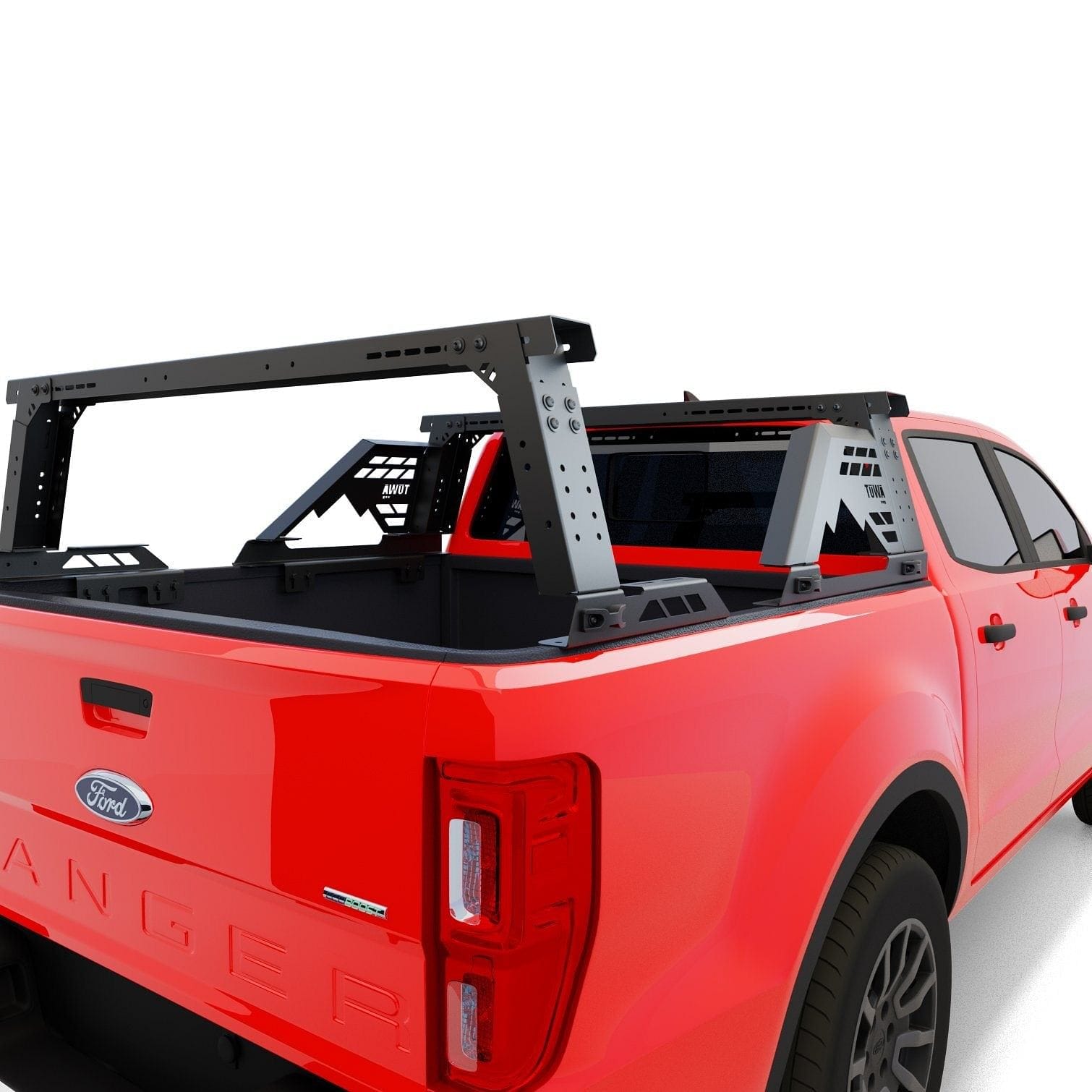 Ford Ranger MOAB Bed Rack System-Offroad Scout