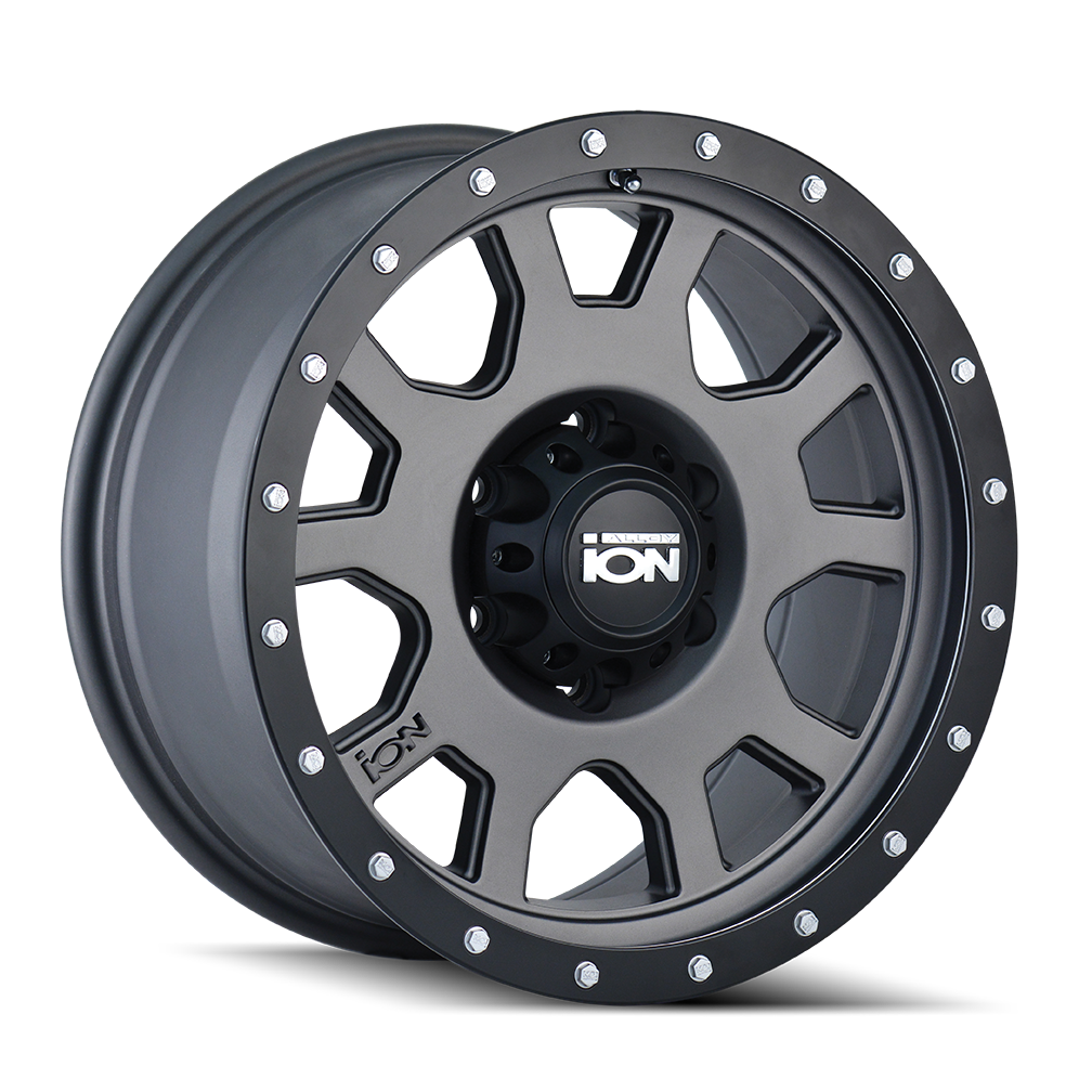 ION TYPE 135 MATTE GUNMETAL/BLACK BEADLOCK 20X9 5-139.7 -12MM 108MM-Offroad Scout