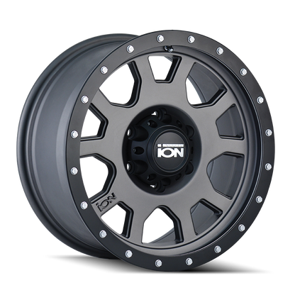 ION TYPE 135 MATTE GUNMETAL/BLACK BEADLOCK 20X9 5-139.7 -12MM 108MM-Offroad Scout