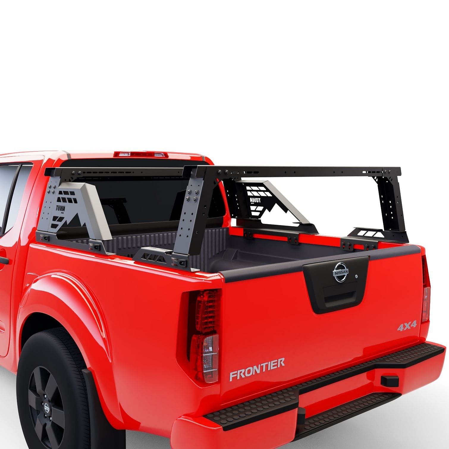 Nissan Frontier MOAB Bed Rack System-Offroad Scout