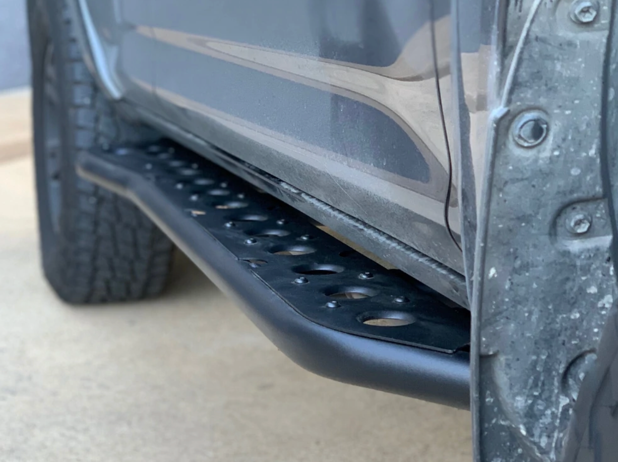 2010-2022 TOYOTA 4RUNNER STEP EDITION BOLT ON ROCK SLIDERS-Offroad Scout