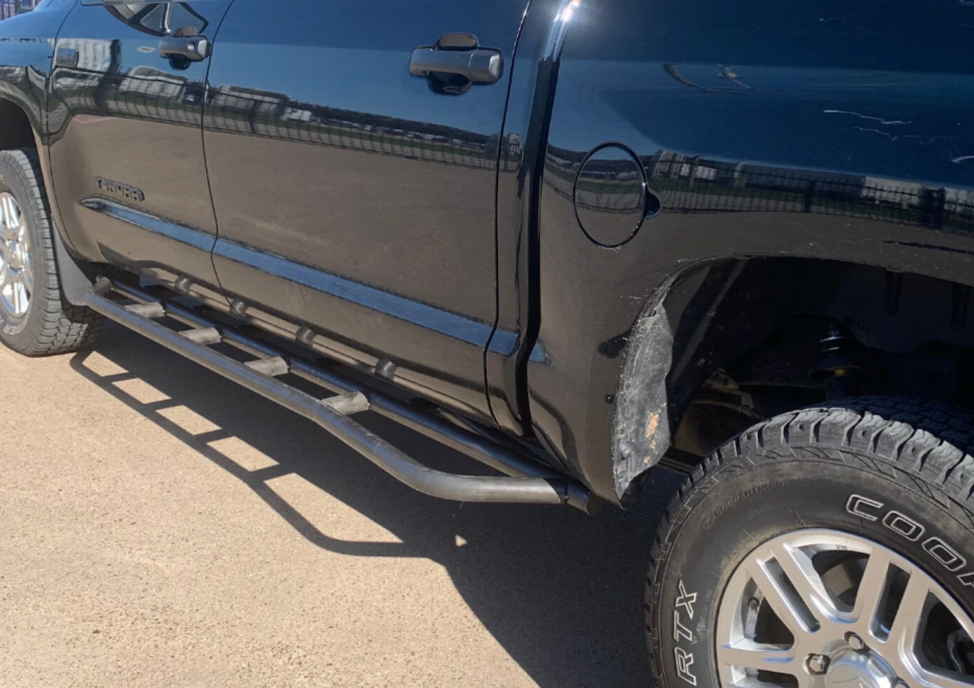 2014-2021 TOYOTA TUNDRA STEP EDITION ROCK SLIDERS-Offroad Scout