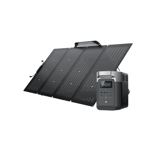 EcoFlow DELTA 2 + 220W Portable Solar Panel-Offroad Scout