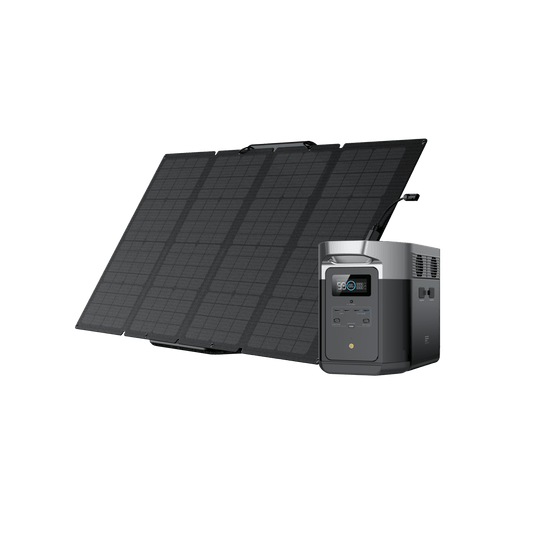 EcoFlow DELTA Max + 160W Portable Solar Panel*2 (Flash Sale)-Offroad Scout