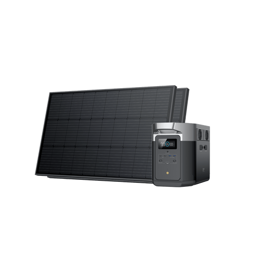 EcoFlow DELTA Max Portable Power Station + 100W Rigid Solar Panel-Offroad Scout