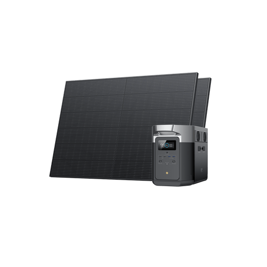 EcoFlow DELTA Max Portable Power Station + 2*400W Rigid Solar Panel-Offroad Scout