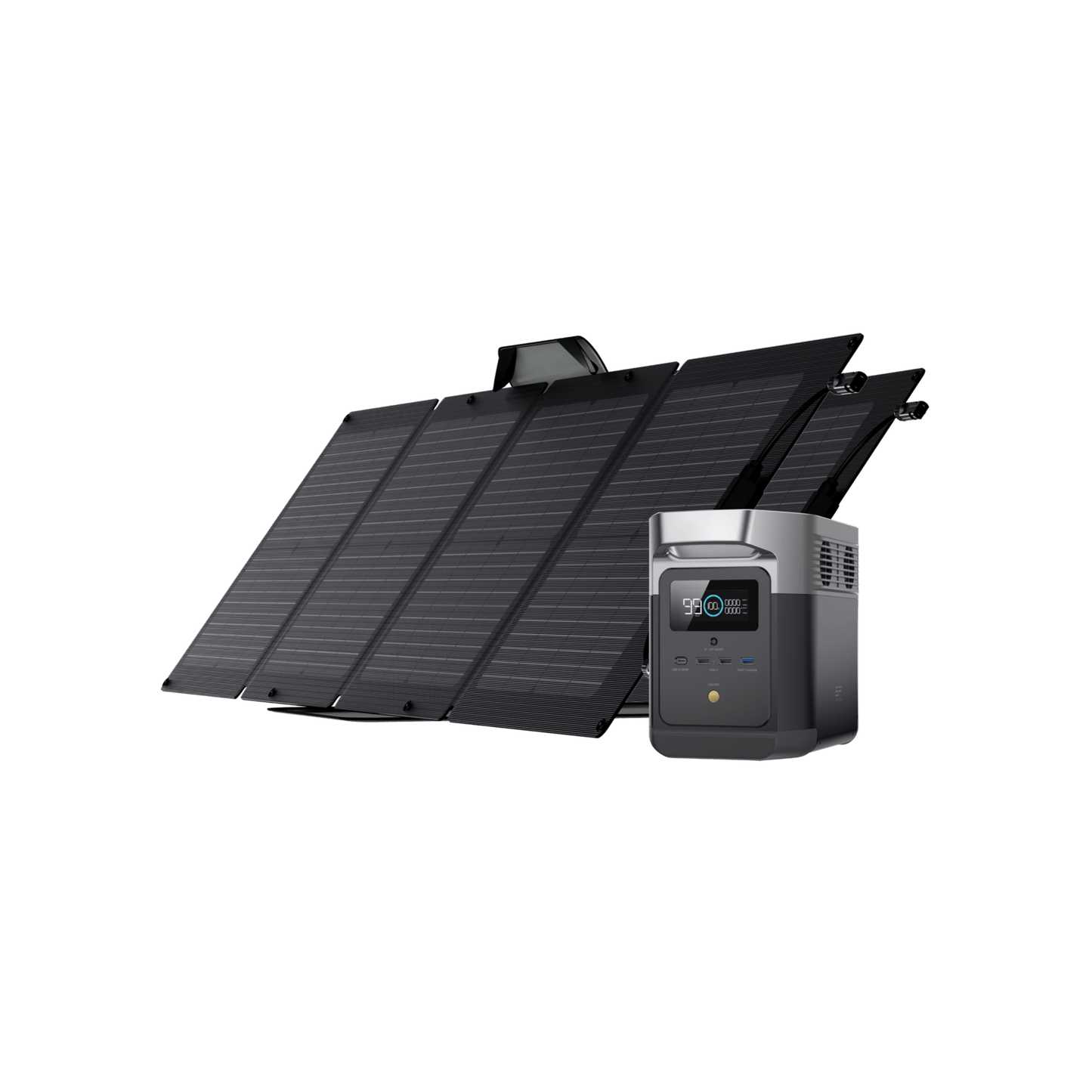 EcoFlow DELTA mini + 110W Portable Solar Panel-Offroad Scout