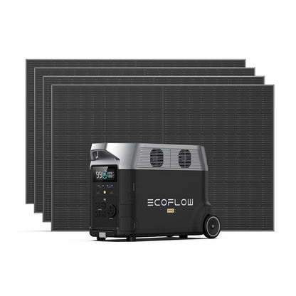 EcoFlow DELTA Pro Portable Power Station + 400W Rigid Solar Panel-Offroad Scout