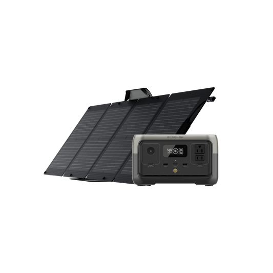 EcoFlow RIVER 2 + 110W Portable Solar Panel-Offroad Scout