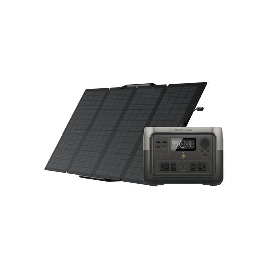 EcoFlow RIVER 2 Max + 160W Portable Solar Panel-Offroad Scout