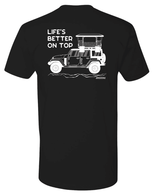 "Life's Better on Top" T-Shirt - Freespirit Recreation-Offroad Scout